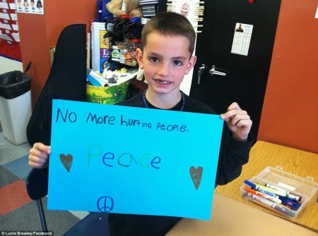Poignant words from Martin Richard, may he rest in peace.